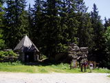 Po náročném stoupání konečně na Falkensteinu (Neděle 18.6.2006 11:46, ID=10937, 96 kB)
